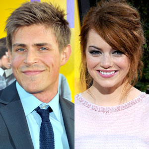 Chris Lowell, Emma Stone Chris Lowell, Emma Stone